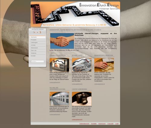 Innovation Durch Design - Interent Services www.idd-is.de